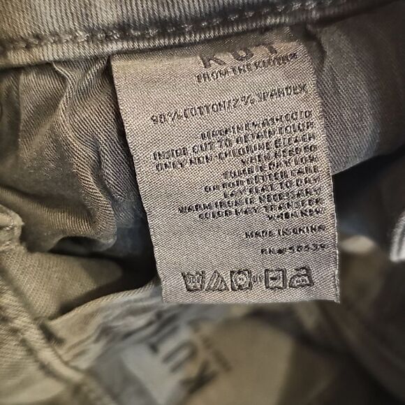 KUT From The Kloth Gray Kindra Maxi Front Slit Skirt Size 2 NWT - Picture 7 of 14